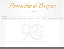 Tablet Screenshot of parrocchiadibazzano.it